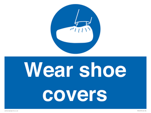 Wear shoe covers